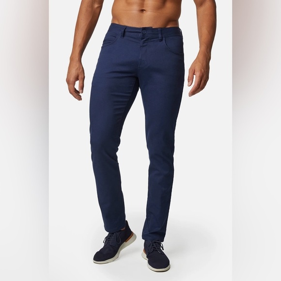 RHONE Other - NWT Rhone Everyday Twill Five Pocket Pants Slim Straight Navy 30 W x 33 L $108